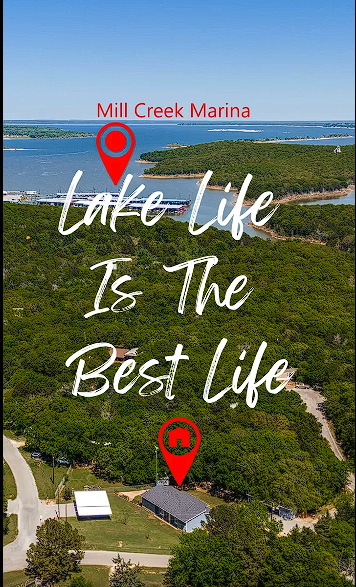 18 McKinzie Ln near Mill Creek Marina and Lake Texoma in Pottsboro, TX